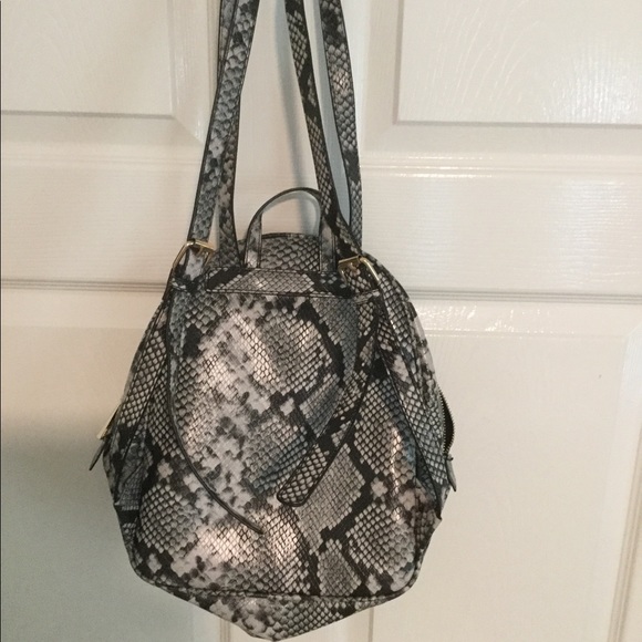 Aldo snakeskin print backpack purse - Picture 3 of 8